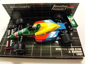 ミニチャンプス　F1ベネトンミニカー　 2台セット ミニチャンプス 1/43 ベネトン ルノー B195 No.1 1995 F1